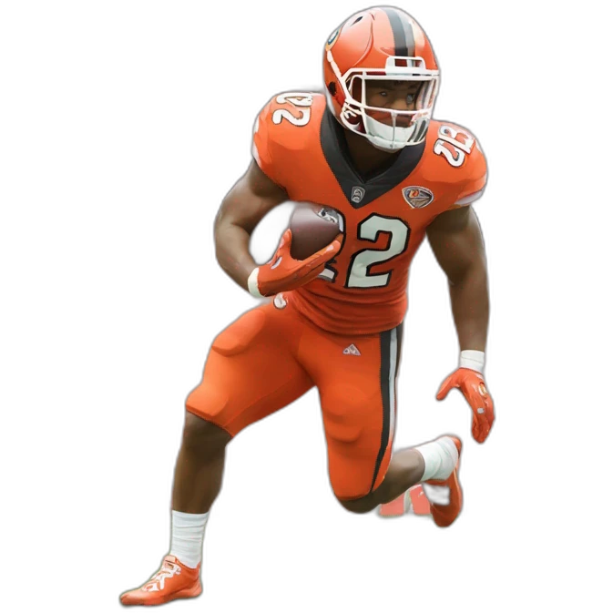 Nick Chubb emoji