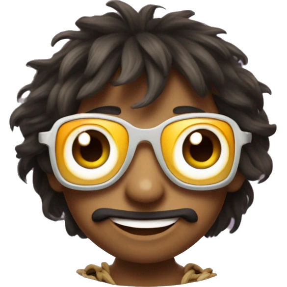 mowgli with eyes of joy wearing pit viper sun glasses emoji
