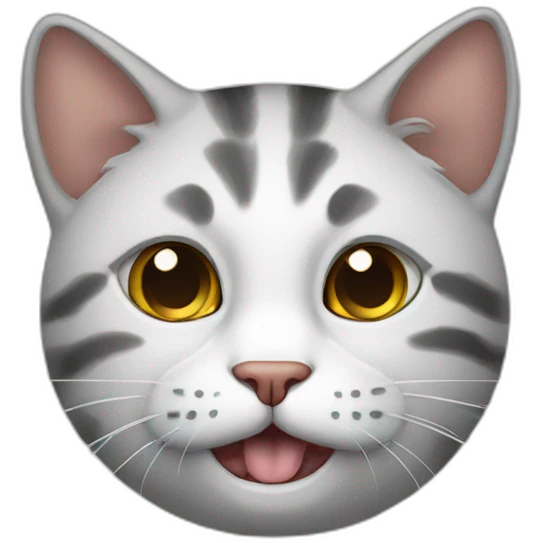 Hungy cat emoji