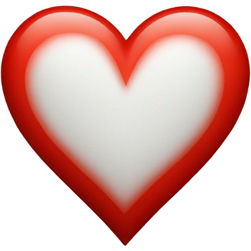 Heart red  emoji