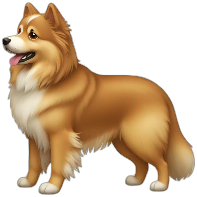 dog svensk lapphund emoji
