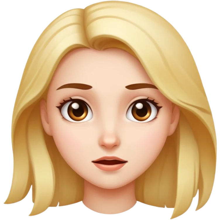 A lot of beautiful wow girl emoji