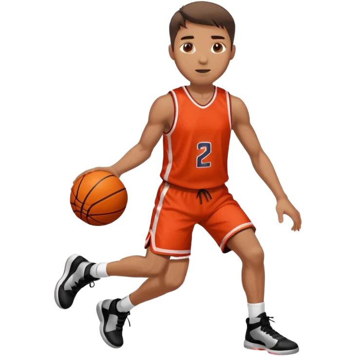 Man playing basketball  emoji