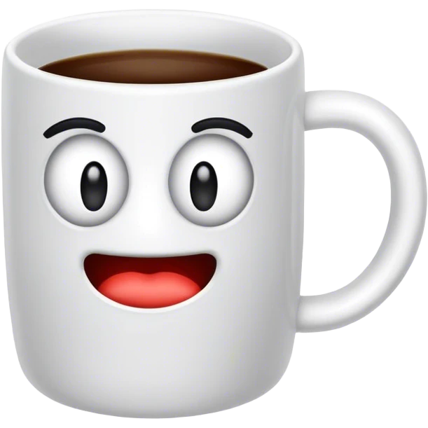 a mug with "Stupido" written on it emoji