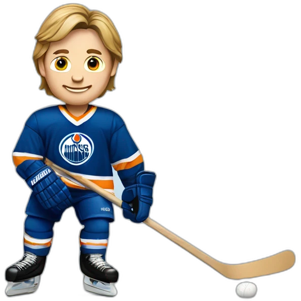 wayne gretzky in hockey kit emoji