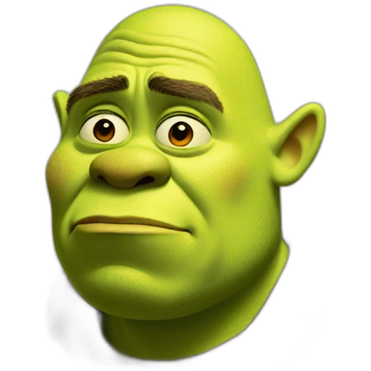 sad shrek emoji