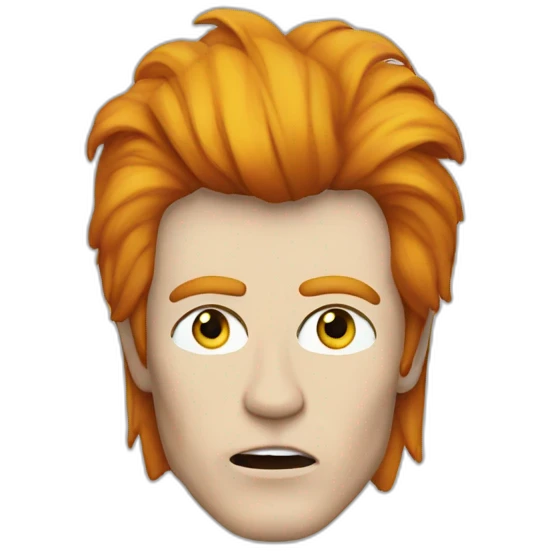 Ziggy stardust emoji