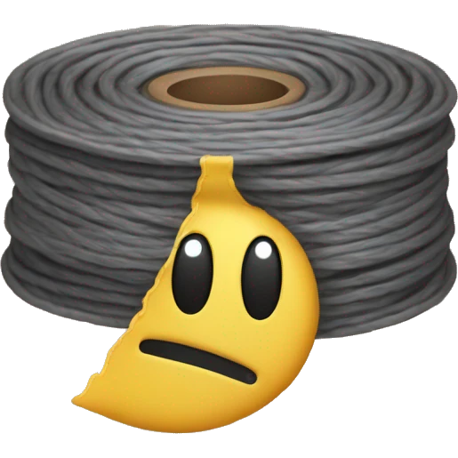 spool of thread which is crying - sad eyes and tears emoji