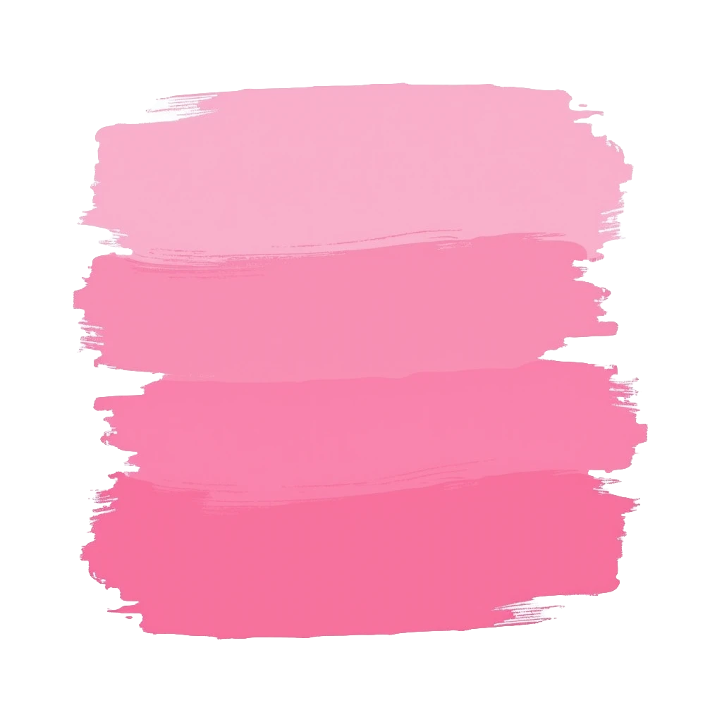 Pink color swatch emoji