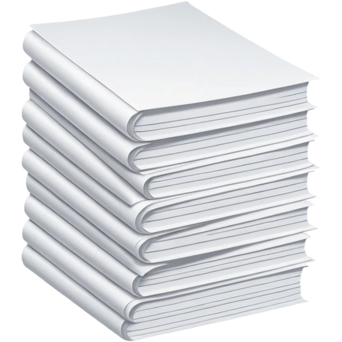 Stack of papers emoji