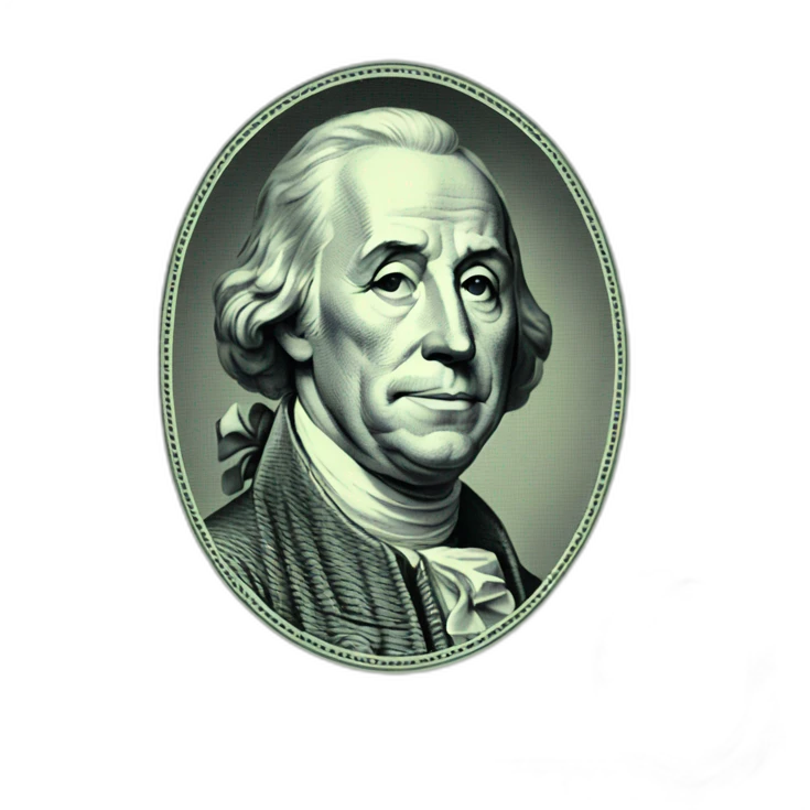US dollar black bill emoji