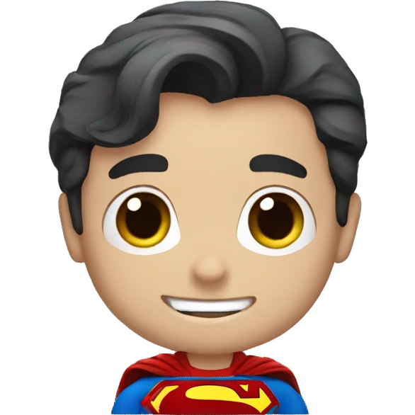 cute Superman emoji