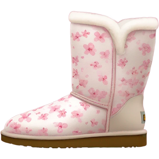 Cherry Blossom uggs emoji