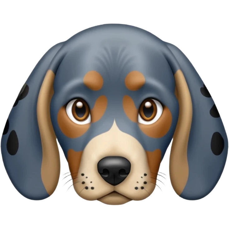blue tick coonhound emoji