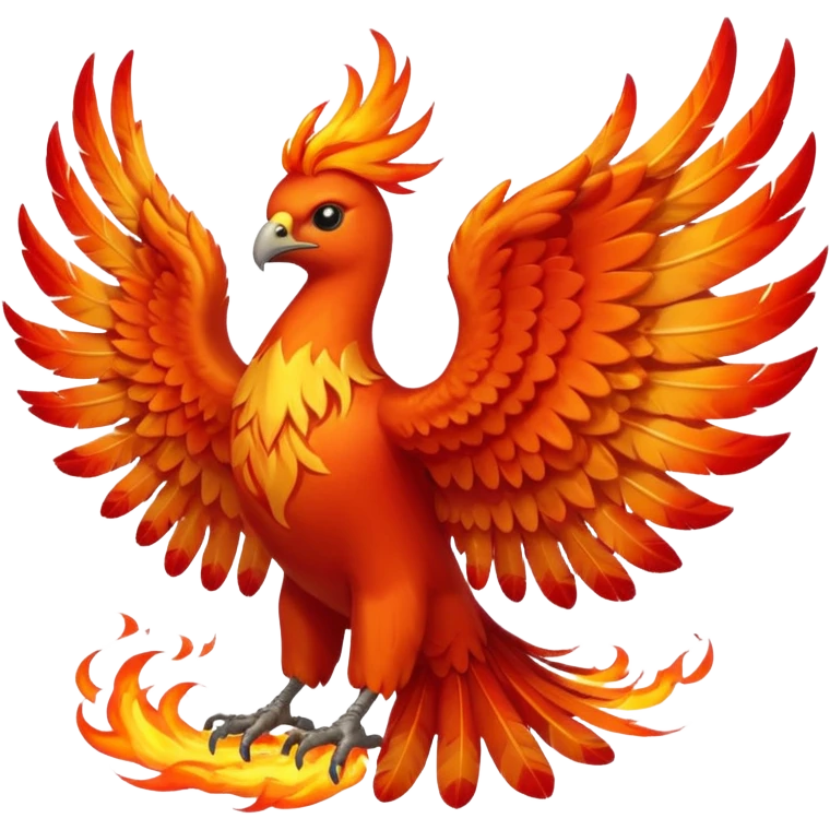 fire phoenix emoji