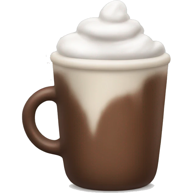 mug of hot chocolate emoji