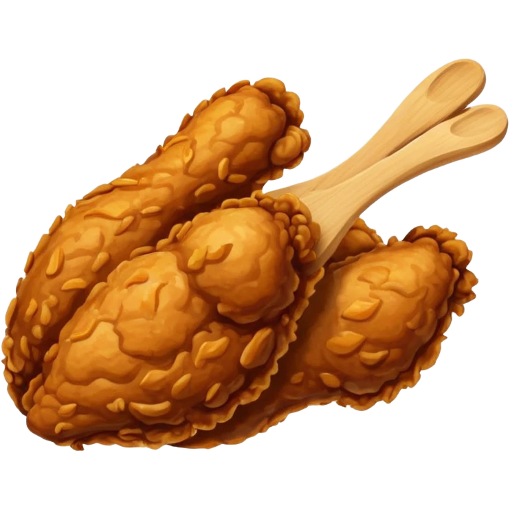fried chicken emoji