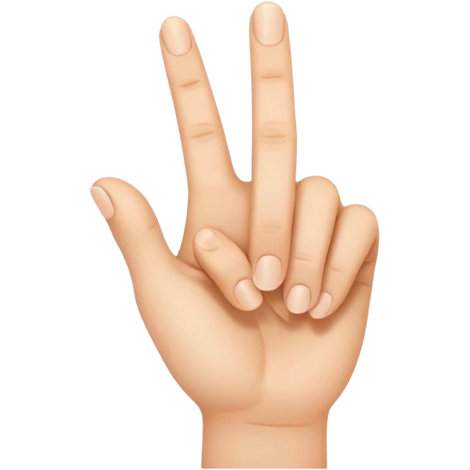 a hand with finger pointing at the camera emoji