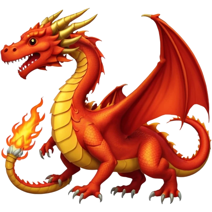 fire-breathing dragon emoji