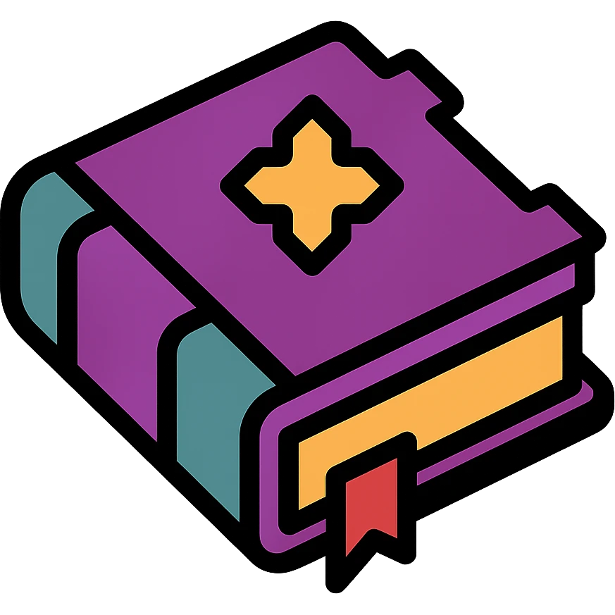 enchanted book from Minecraft emoji