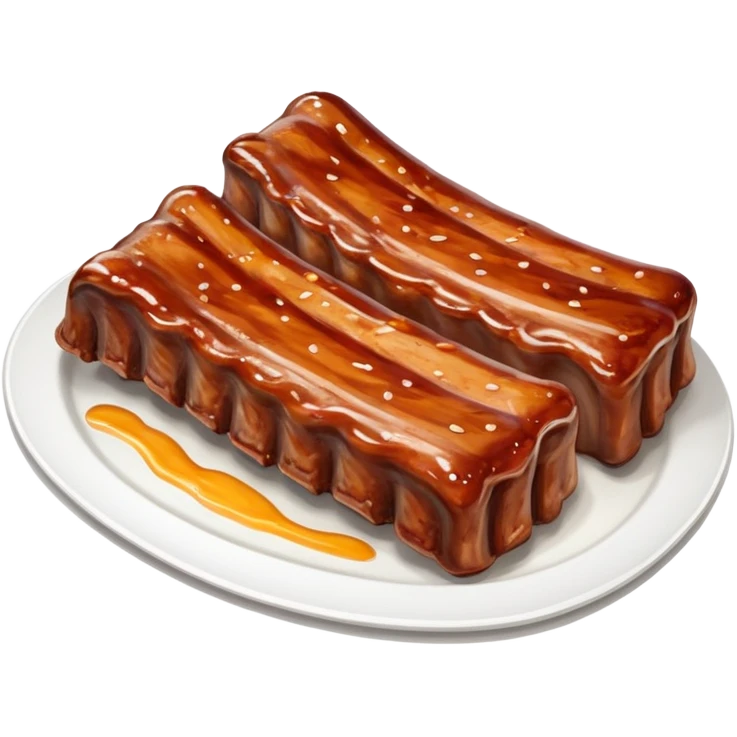 baby back ribs  emoji