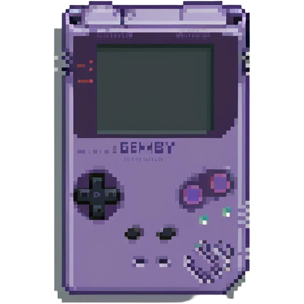 Retro game boy emoji