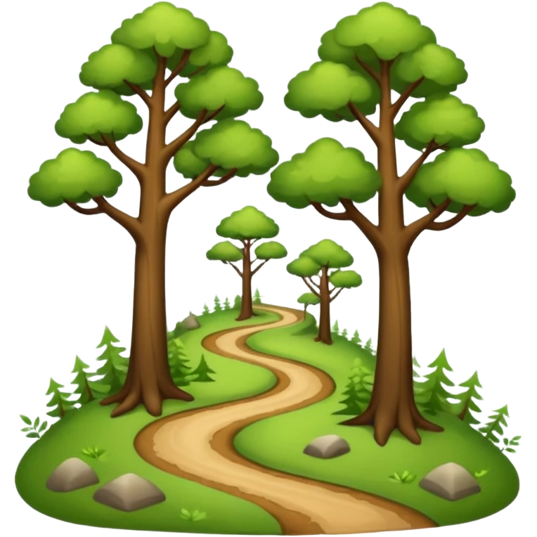 nature trail emoji