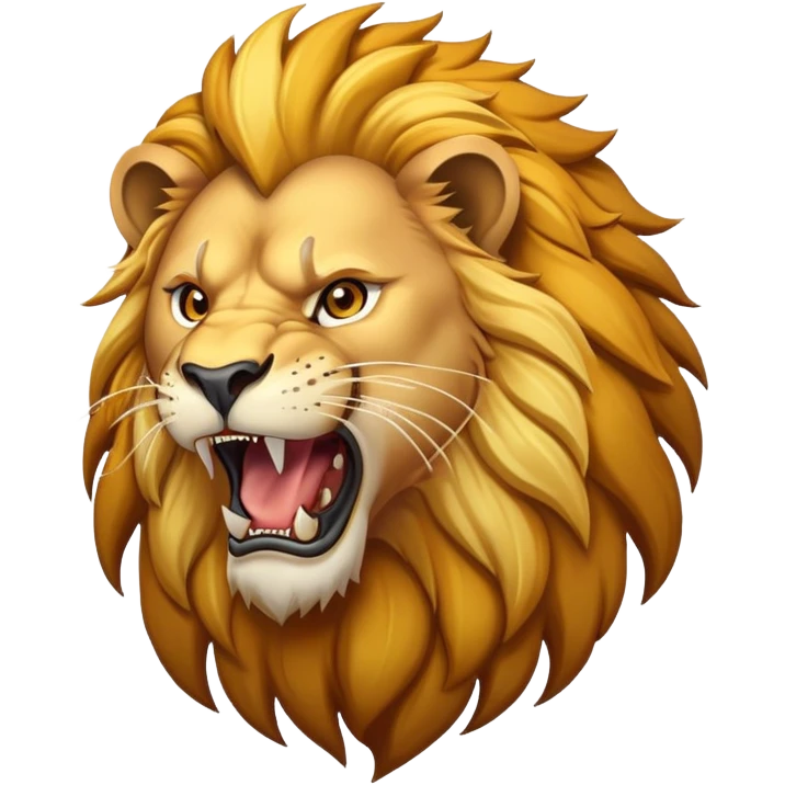 roaring lion emoji