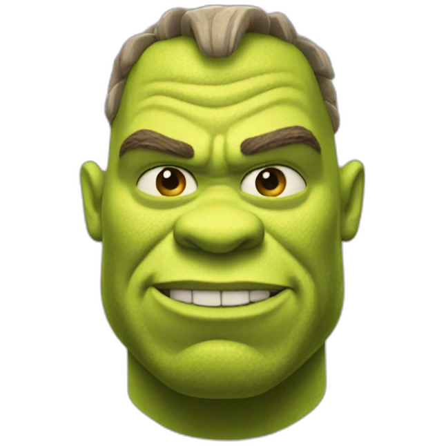 shrek muscles emoji