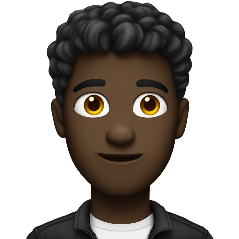 Dark wearing a cool Cody emoji