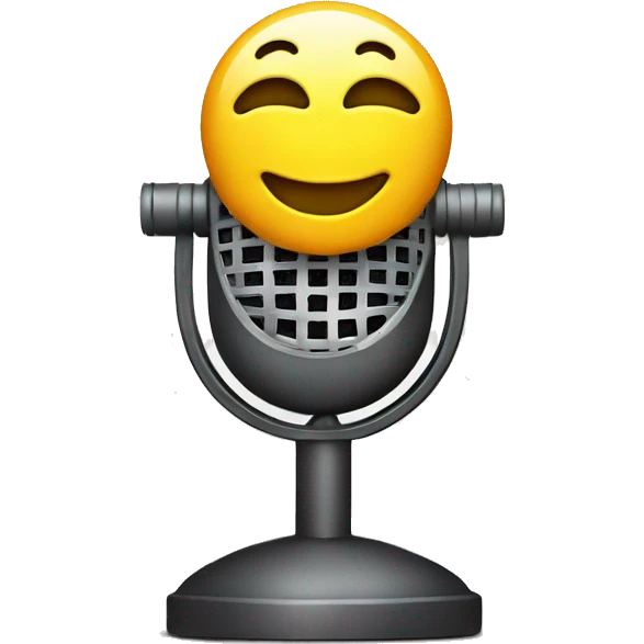 Money sign and microphone emoji