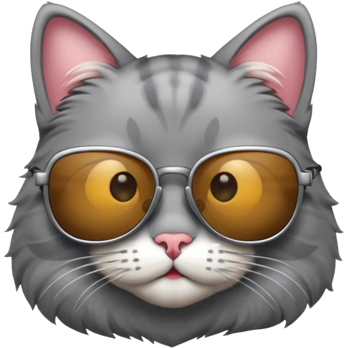 Cat wearing sunglasses emoji