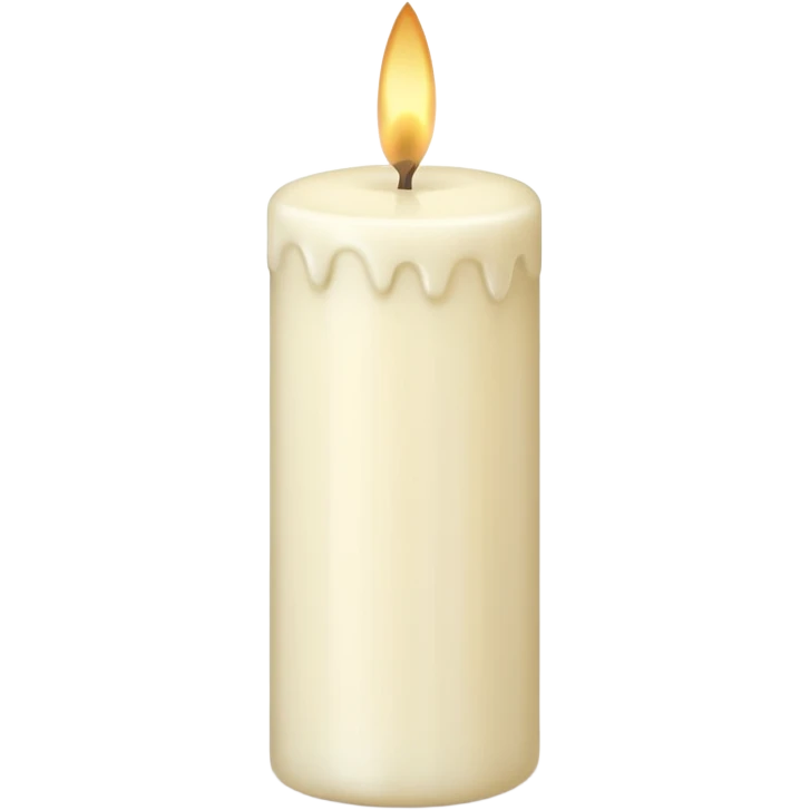 Decorative Wax Candle  emoji