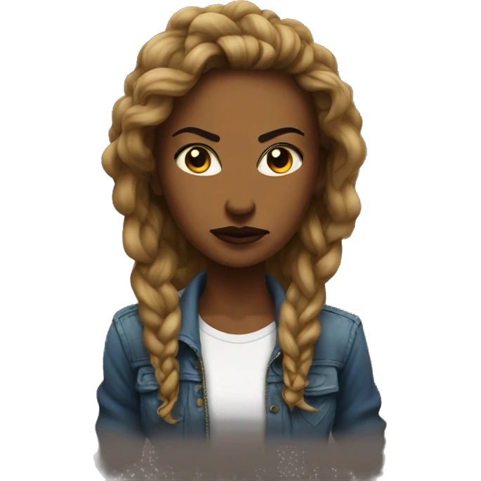 bad ass bitch emoji