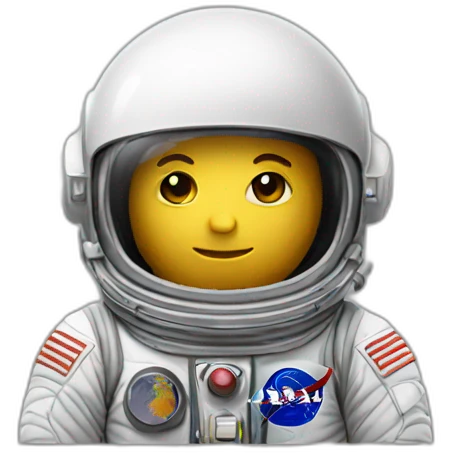 astronaut-hidden-face emoji