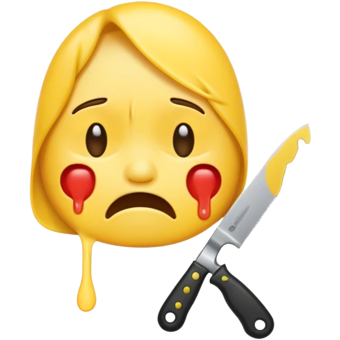 emoji killing itself  emoji