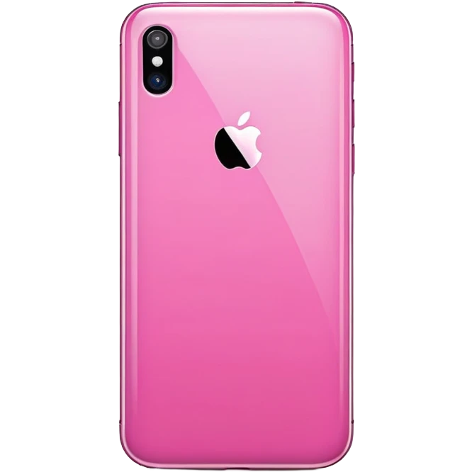 pink smartphone emoji