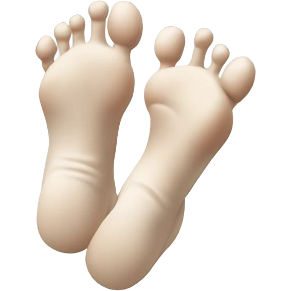 kicking feet emoji