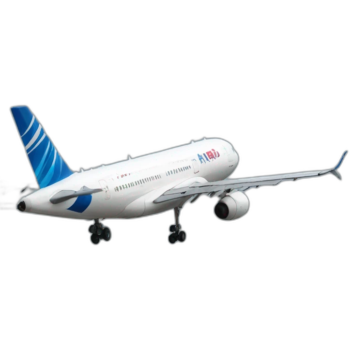 Airbus taking off emoji