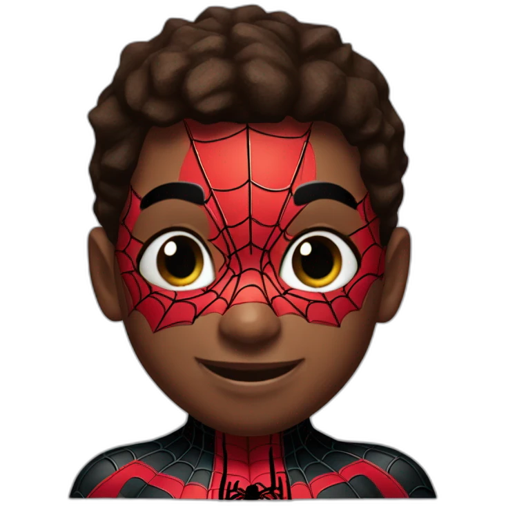 Spiderman miles morales emoji