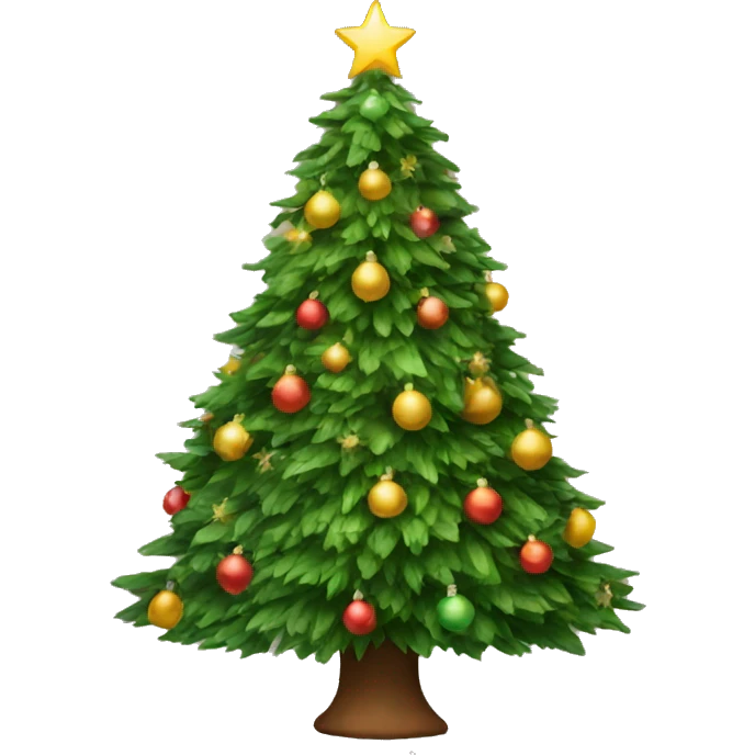 Christmas tree emoji