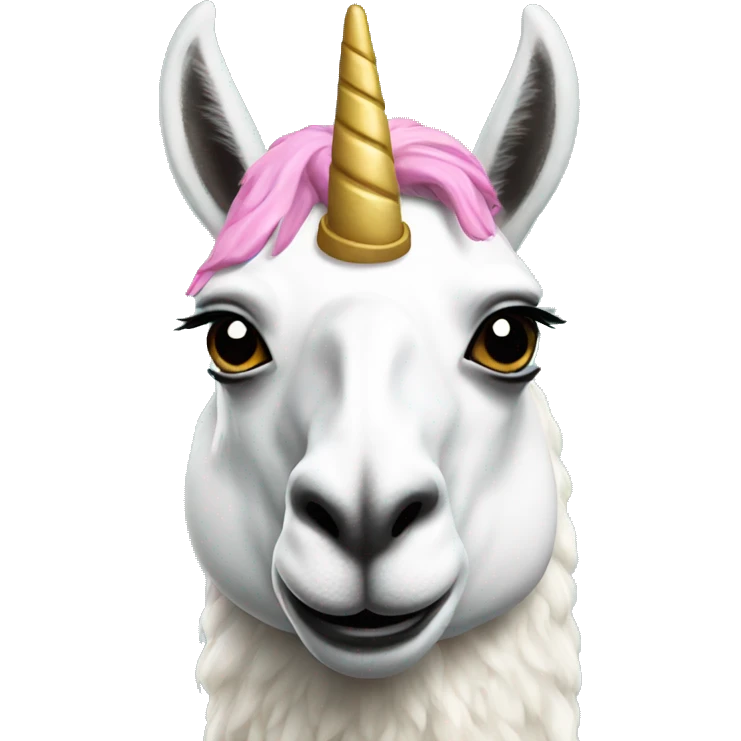 llama unicorn emoji