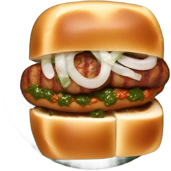 Choripan chileno emoji