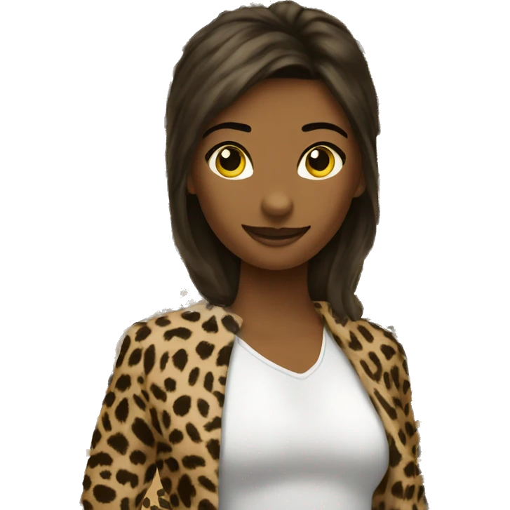 Leopard print emoji