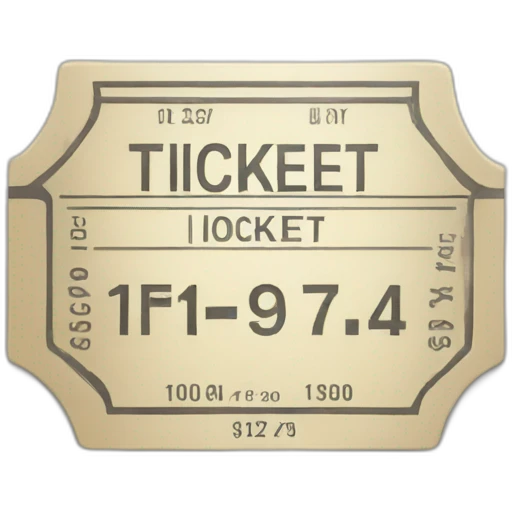 ticket emoji