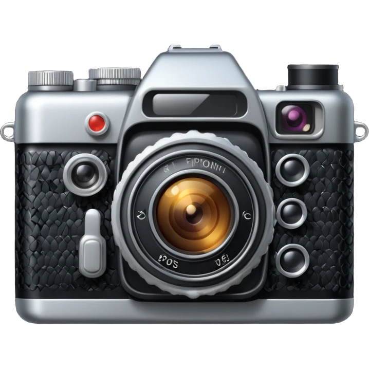 The camera has many buttons emoji