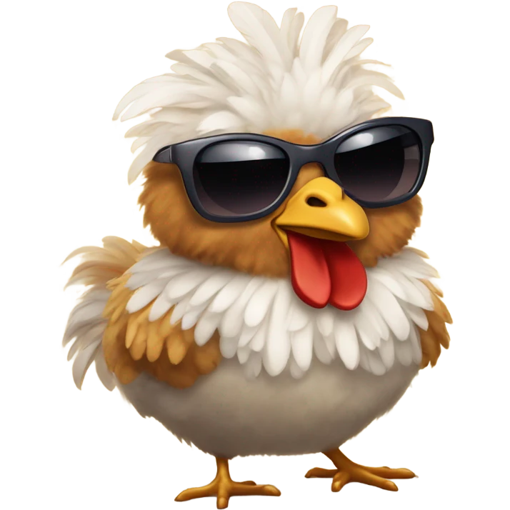 Chicken nugget feeling sexy and liberated emoji