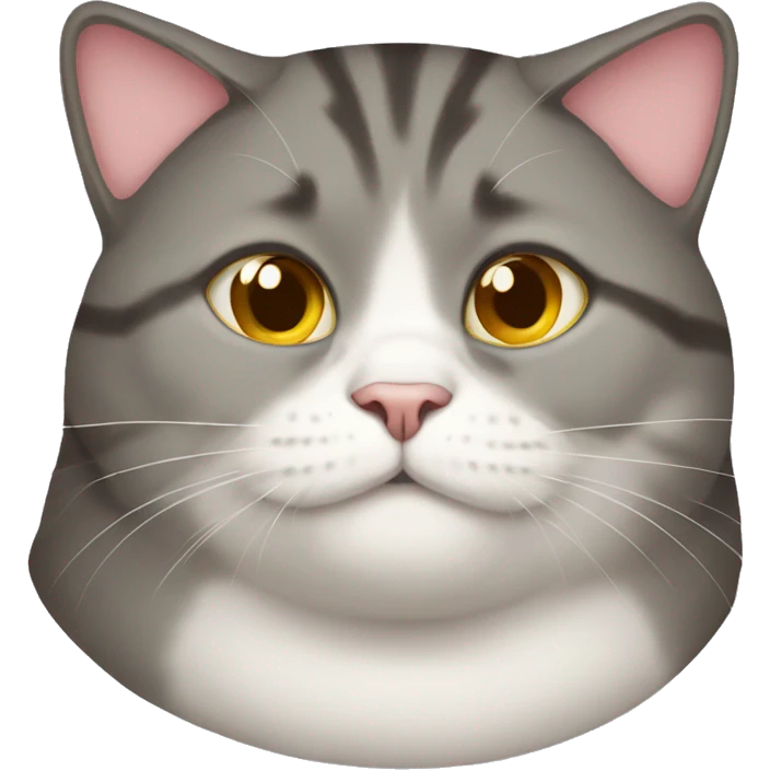 obese cat emoji