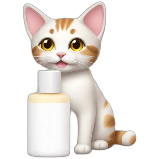 lotion cat emoji