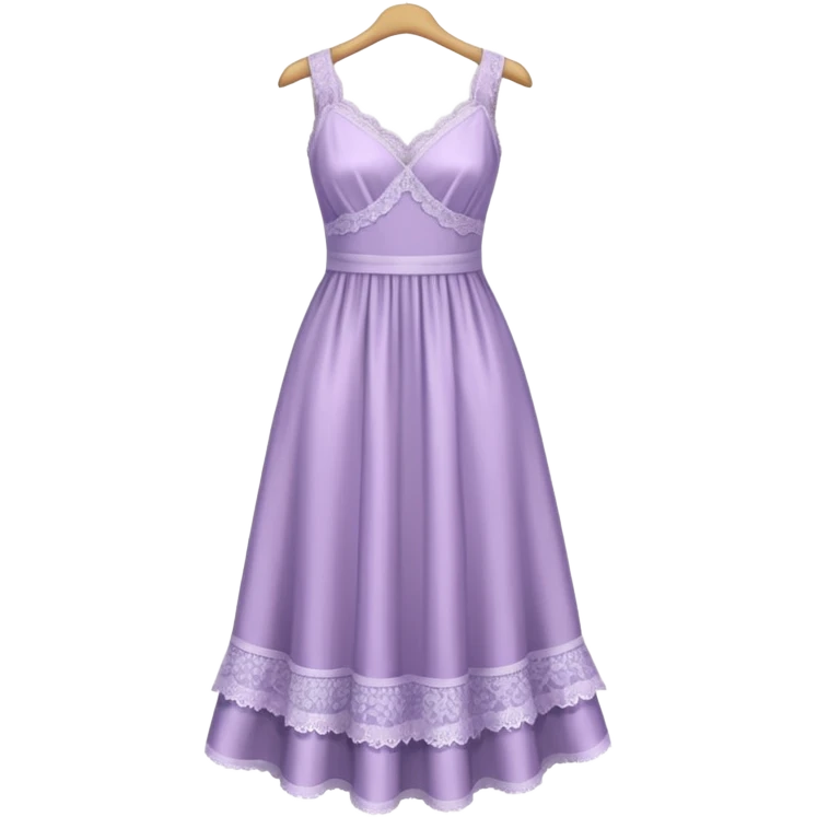 Pale Purple Rack of feminine clothes emoji